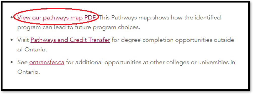 pathways maps (View pathways instruction for it) 