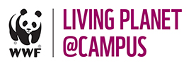 wwf panda - living planet @campus logo