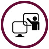 Blended learning icon