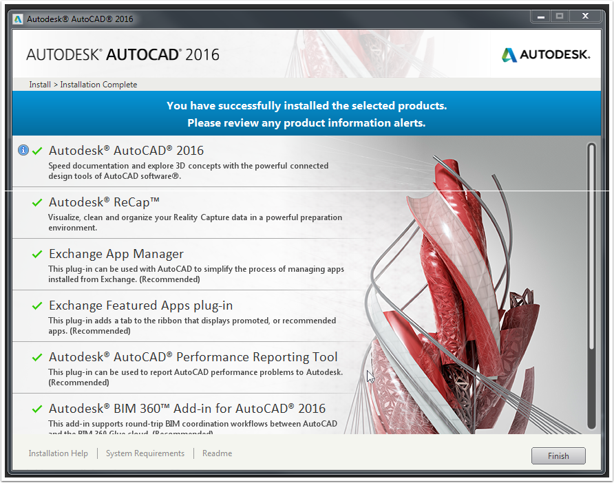 autodesk installation setup