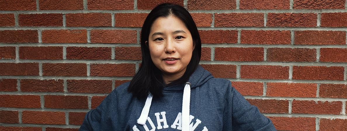 Photo of Mohawk student Eunjoo