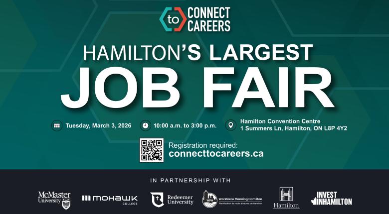 Hamilton's Largest Job Fair - Connect to Careers