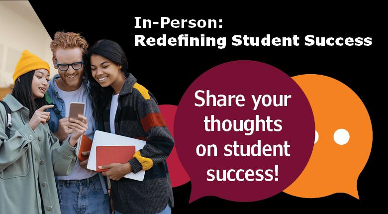 Share your thoughts on student success!