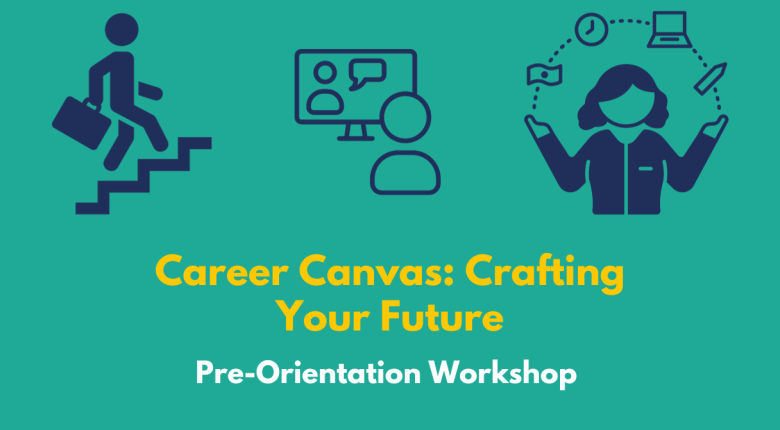 Career Canvas: Crafting Your Future Promo Graphic 