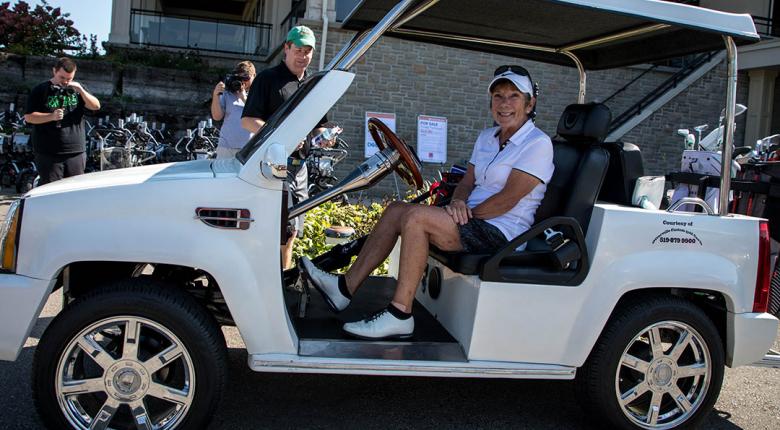 50th Anniversary Golf Cart Sponsor: Skyway Lawn Equipment Limited