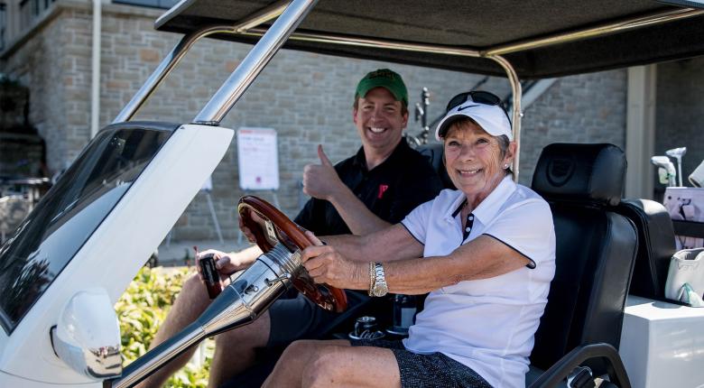 50th Anniversary Golf Cart Sponsor: Skyway Lawn Equipment Limited