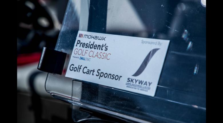 50th Anniversary Golf Cart Sponsor: Skyway Lawn Equipment Limited