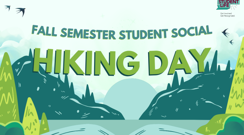 outdoor landscape, Fall Semester Student Social Hiking Day