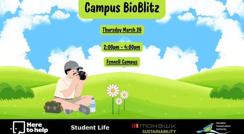 Campus BioBlitz Thursday, March 26, 2026, 2pm - 4pm