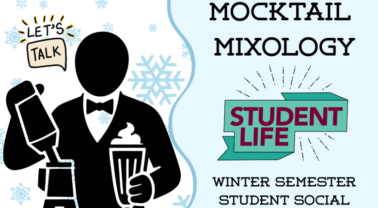 bartender mixing a drink with whipped cream on top