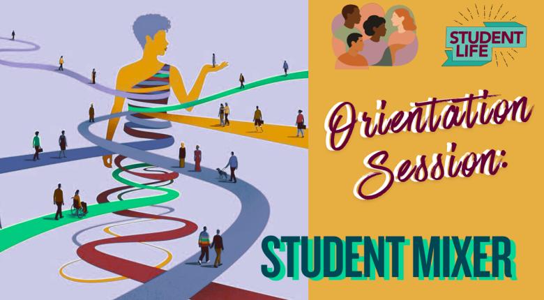 people walking paths, paths intersecting to form a person