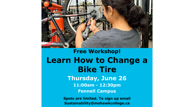 How to change a bike tire promotion