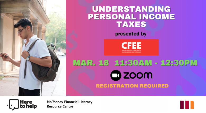 Student with backpack looking at their phone