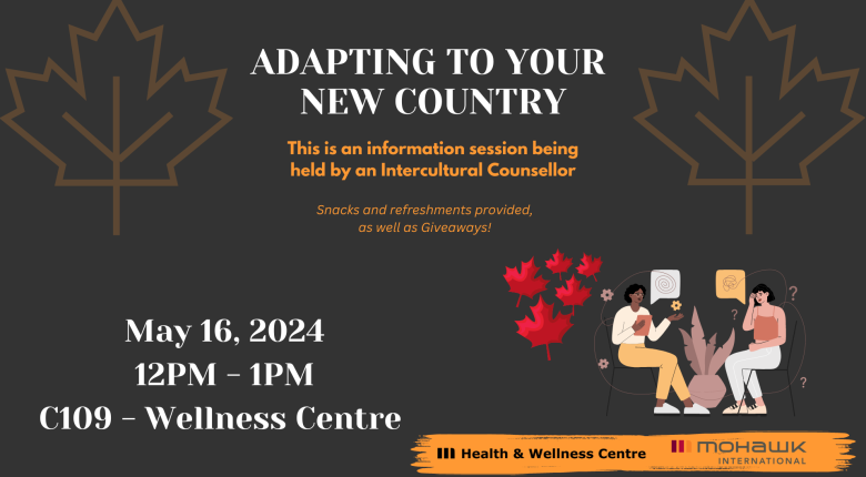 Adapting to a new country poster