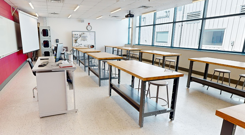 Systems Lab at Mohawk College Aviation Campus