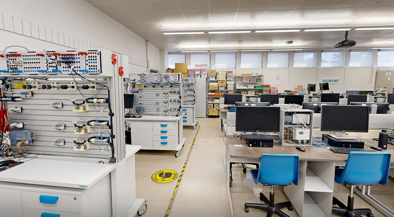 Automation Lab at Mohawk College Fennell Campus