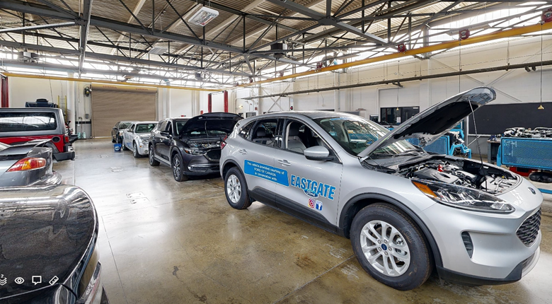 Automotive Shop at Mohawk College Fennell Campus