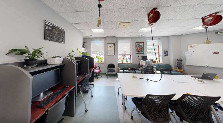 CICE Social Space at Mohawk College Fennell Campus