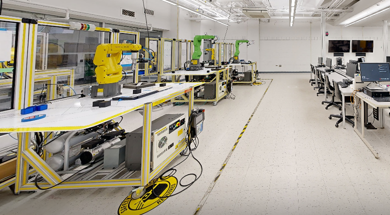 FANUC Robotics Lab at Mohawk College Fennell Campus