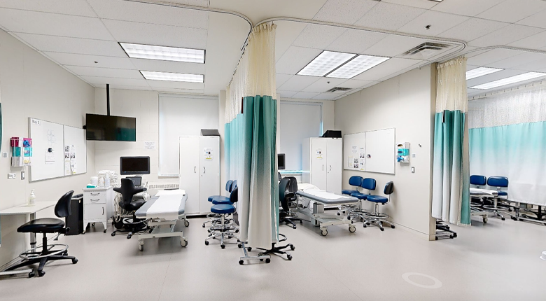 Diagnostic Sonography Lab at Mohawk College IAHS Campus