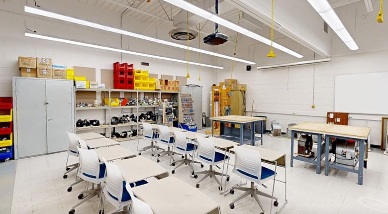 HVAC Electrical Lab at Mohawk College Stoney Creek Campus