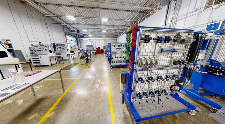 Hydraulics Lab at Mohawk College Stoney Creek Campus