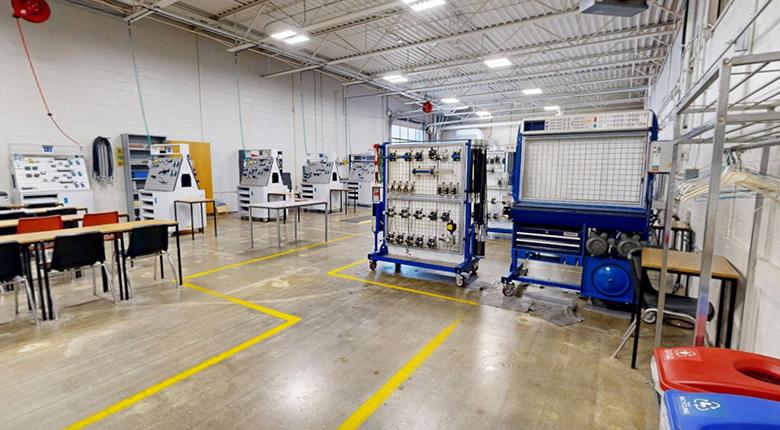 Hydraulics Lab at Mohawk College Stoney Creek Campus