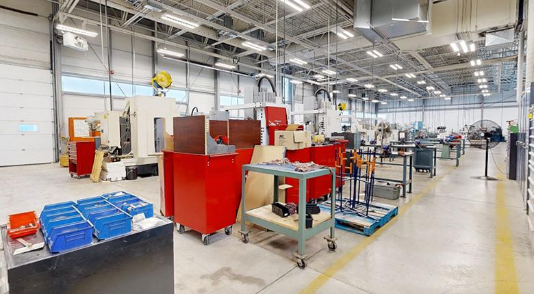 Machine Shop at Mohawk College Stoney Creek Campus