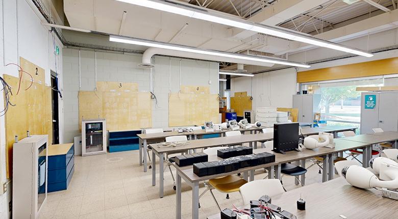 Monitoring and Communications Lab at Mohawk College Stoney Creek Campus