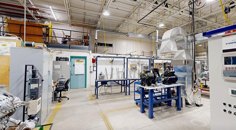 Refrigeration and Air Conditioning Lab at Mohawk College Stoney Creek Campus