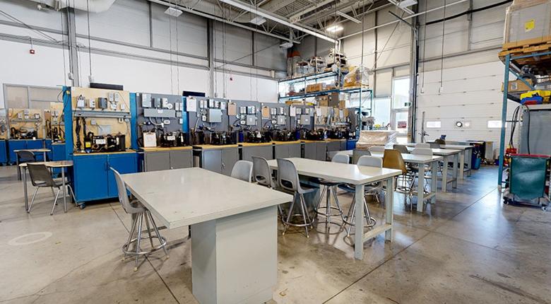 Refrigeration and Piping Lab at Mohawk College Stoney Creek Campus