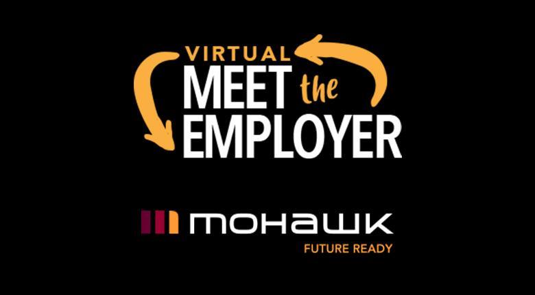 Virtual meet the employer logo