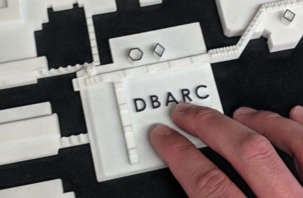 3D Printed Map of Mohawk College