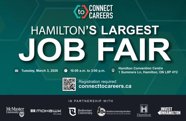 Hamilton's Largest Job Fair - Connect to Careers