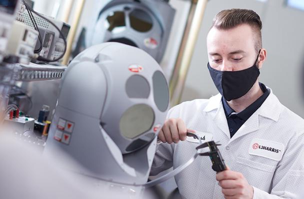 Josh working at L3Harris