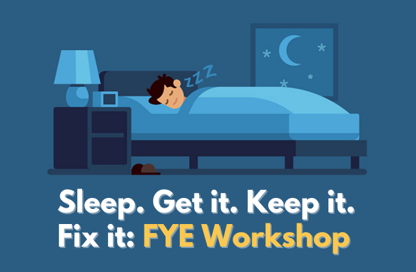 A person lies on a bed and sleeps. Sleep: Get It. Keep It. Fix It. 