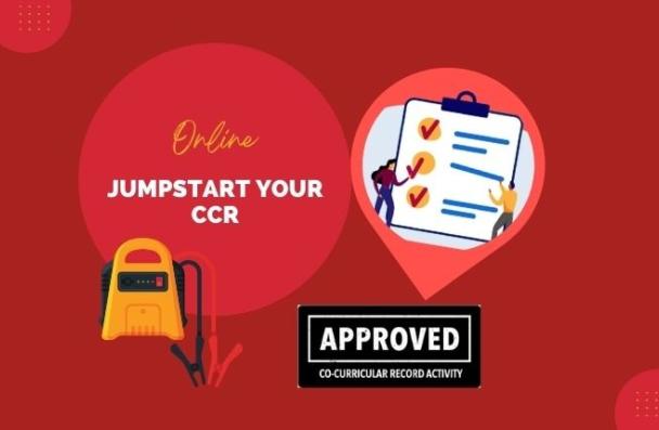 Jumpstart Your CCR - Approved - Co-Curricular Record Activity