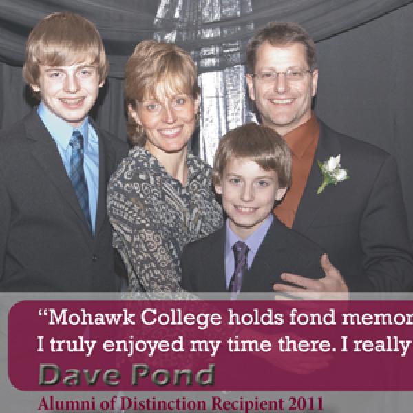 Dave Pond and family