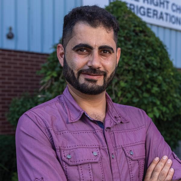 Mamoun Ammar portrait.