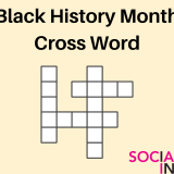 black history month cross word, with image of blank cross word puzzle 