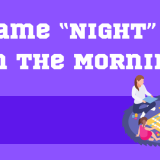 Game "Night" In The Mornings